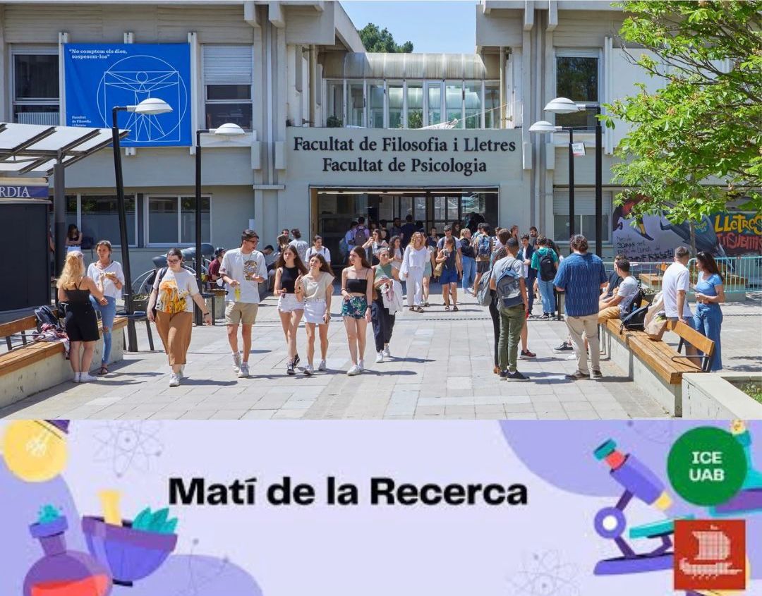 Banner decoratiu sobre els matins de recerca